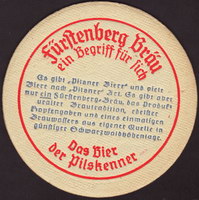 Pivní tácek furstlich-furstenbergische-70-zadek-small