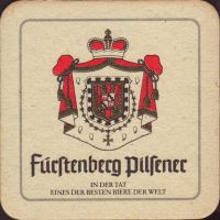 Beer coaster furstlich-furstenbergische-81