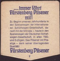Beer coaster furstlich-furstenbergische-96-zadek