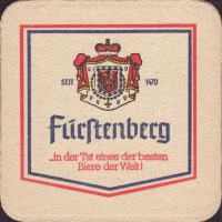 Pivní tácek furstlich-furstenbergische-98