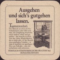 Beer coaster furstlich-furstenbergische-99-zadek