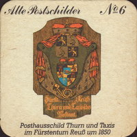 Beer coaster furstliche-brauerei-thurn-und-taxis-18-zadek-small