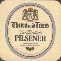 Beer coaster furstliche-brauerei-thurn-und-taxis-2-zadek