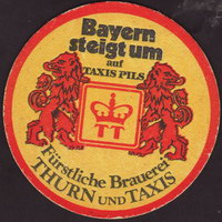 Beer coaster furstliche-brauerei-thurn-und-taxis-25-oboje-small