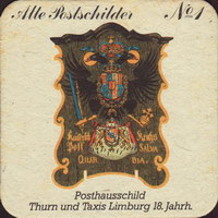 Pivní tácek furstliche-brauerei-thurn-und-taxis-29-zadek