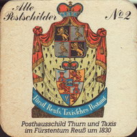 Pivní tácek furstliche-brauerei-thurn-und-taxis-30-zadek