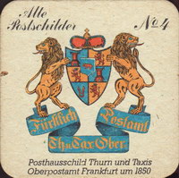 Beer coaster furstliche-brauerei-thurn-und-taxis-32-zadek-small