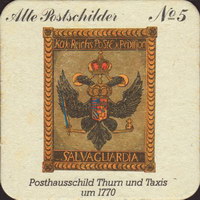 Pivní tácek furstliche-brauerei-thurn-und-taxis-33-zadek