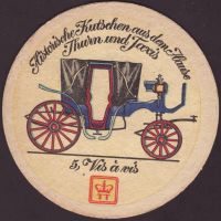 Beer coaster furstliche-brauerei-thurn-und-taxis-49-zadek