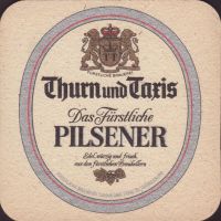 Beer coaster furstliche-brauerei-thurn-und-taxis-7-zadek