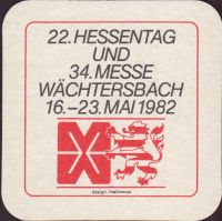 Beer coaster furstliche-schloss-wachtersbach-15-zadek-small