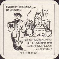 Beer coaster furstliche-schloss-wachtersbach-20-zadek