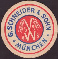 Beer coaster g-schneider-sohn-58