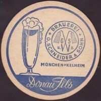 Beer coaster g-schneider-sohn-58-zadek