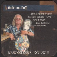 Beer coaster gaffel-becker-147-zadek