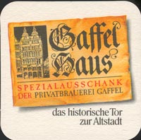 Beer coaster gaffel-becker-3-zadek