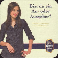 Beer coaster gaffel-becker-68-zadek