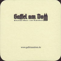 Beer coaster gaffel-becker-71