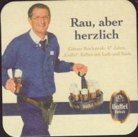 Beer coaster gaffel-becker-87-zadek