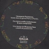 Beer coaster gallia-paris-2-zadek
