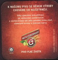 Beer coaster gambrinus-100-zadek-small