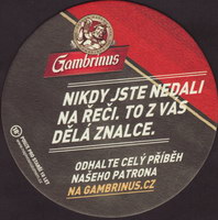 Pivní tácek gambrinus-109-zadek-small