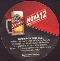 Pivní tácek gambrinus-119-zadek