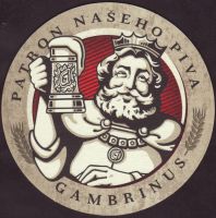 Pivní tácek gambrinus-129