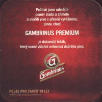 Pivní tácek gambrinus-130-zadek