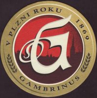 Pivní tácek gambrinus-131