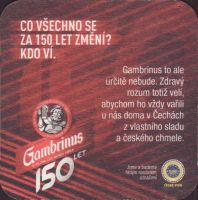 Pivní tácek gambrinus-146-zadek