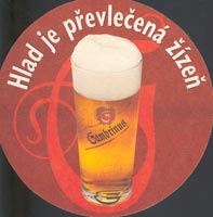 Beer coaster gambrinus-15-zadek