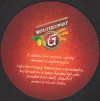 Beer coaster gambrinus-158-zadek