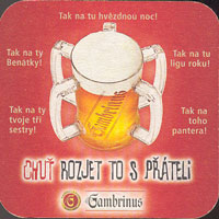 Beer coaster gambrinus-35