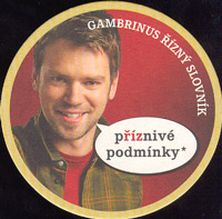 Pivní tácek gambrinus-49