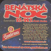 Beer coaster gambrinus-51-zadek