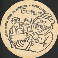 Pivní tácek gambrinus-53