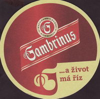 Beer coaster gambrinus-60