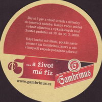 Beer coaster gambrinus-62-zadek