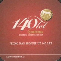 Beer coaster gambrinus-75