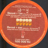 Beer coaster gambrinus-8-zadek