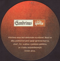 Pivní tácek gambrinus-82-zadek