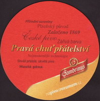 Beer coaster gambrinus-83-zadek