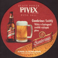 Pivní tácek gambrinus-89-zadek