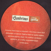 Beer coaster gambrinus-9-zadek