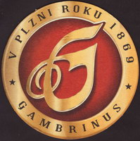 Pivní tácek gambrinus-90