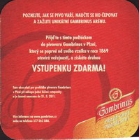 Beer coaster gambrinus-91-zadek