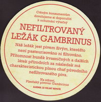 Pivní tácek gambrinus-94-zadek