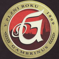 Pivní tácek gambrinus-97