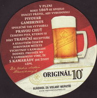 Beer coaster gambrinus-99-zadek